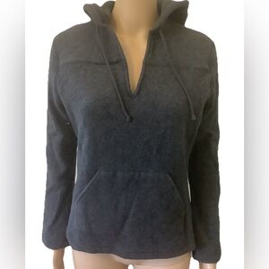 GAP Women's Hooded Fleece Sweatshirt With Drawstring, Sz Small